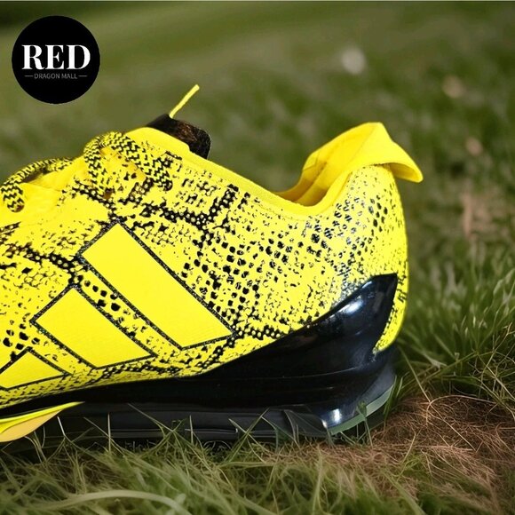 Adidas Adizero Electric II 7v7 Team Yellow Core Black IE3893 - Men\'s Size 11.5 main image 7